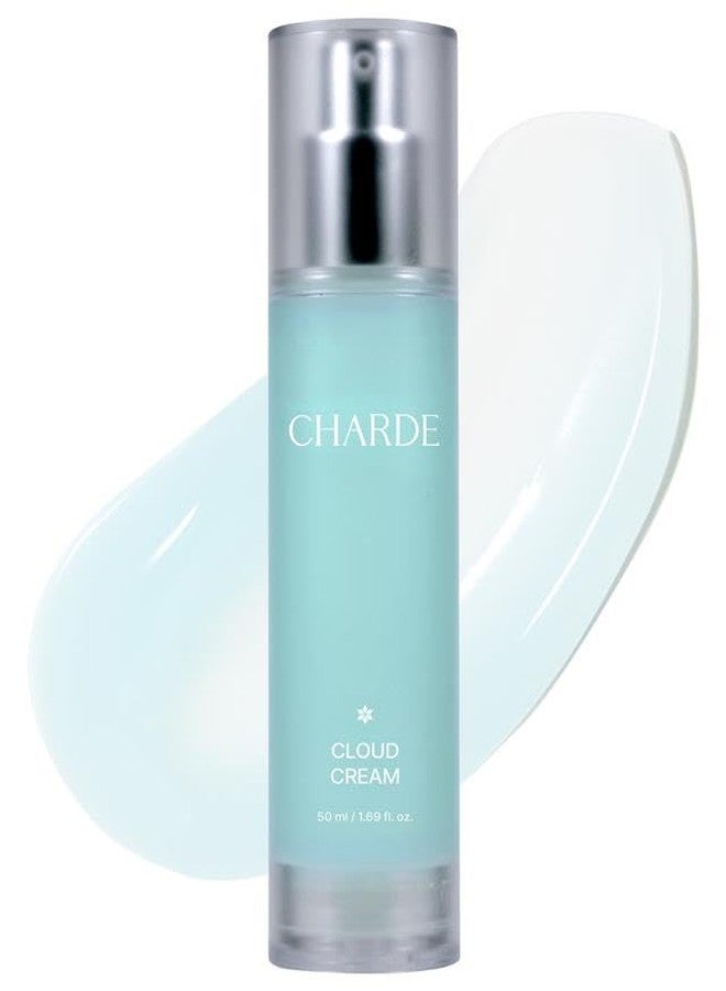 CHARDE Cloud Cream | Lightweight Gel Cream for Face & Neck Hydrating & Firming Look with Collagen & Peptides Korean Skincare Moisturizer (50ml) - Image 1